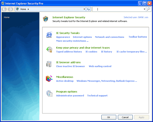 Windows IE Security